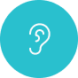 We listen